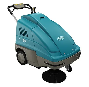 Tennant S7 – prowadzona zamiatarka bateryjna