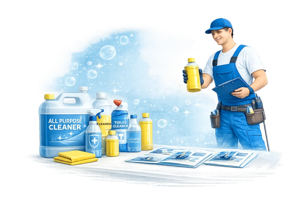 Środki czystości dla firm i domu – sprzedaż i doradztwo